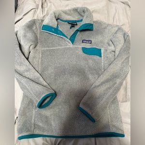 Grey Patagonia Button Up Synchilla